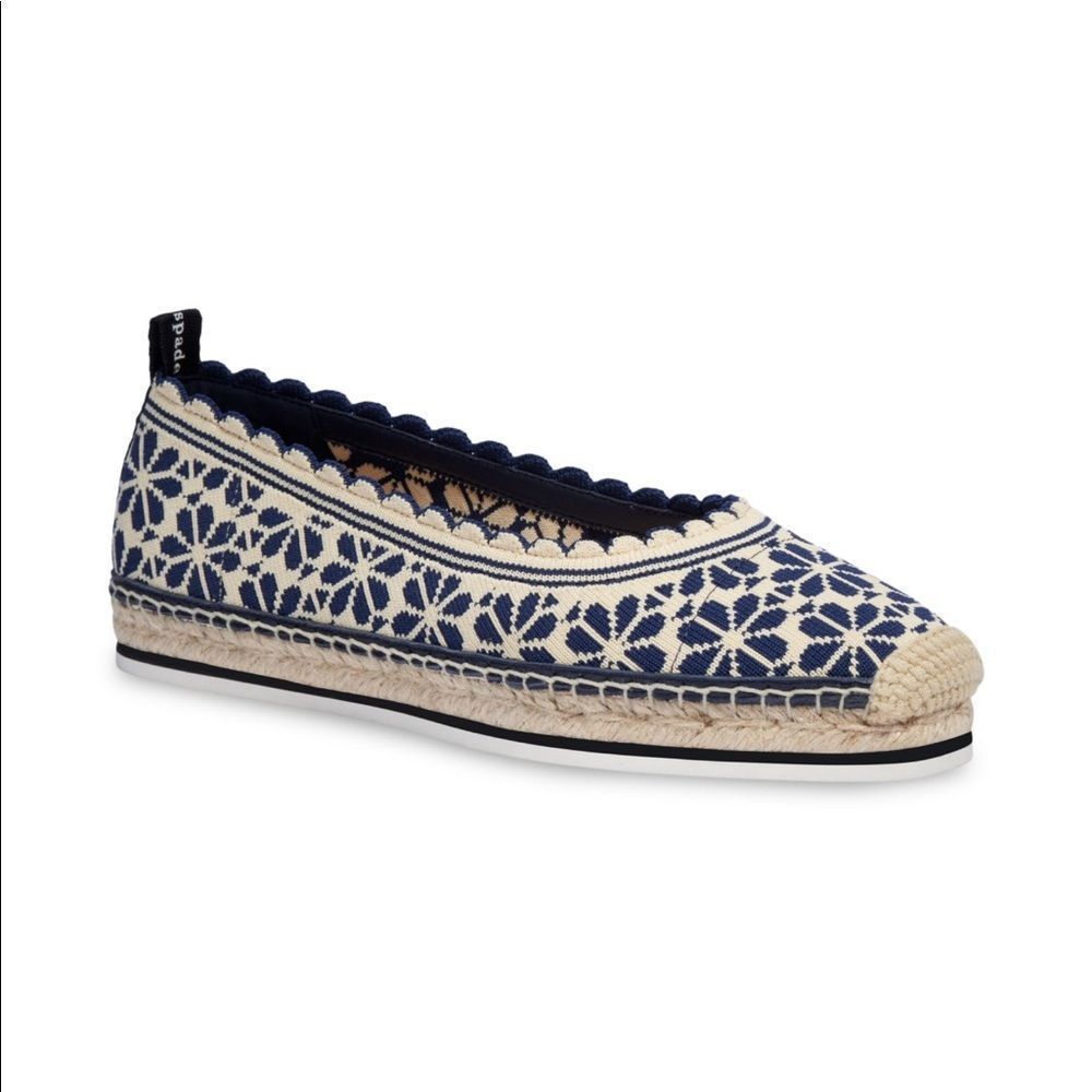 LAST CHANCE KATE SPADE NEW YORK Knottingham Floral Knit Espadrilles - Picture 3 of 9